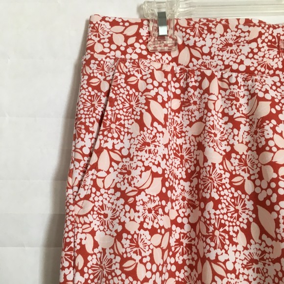 Lands End Womens Crop Pants Size S Stretch Elastic Waist Drawstring Pull On - Picture 4 of 8